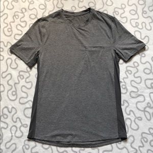 Mens Lululemon Mesh Side Pocket Tee 